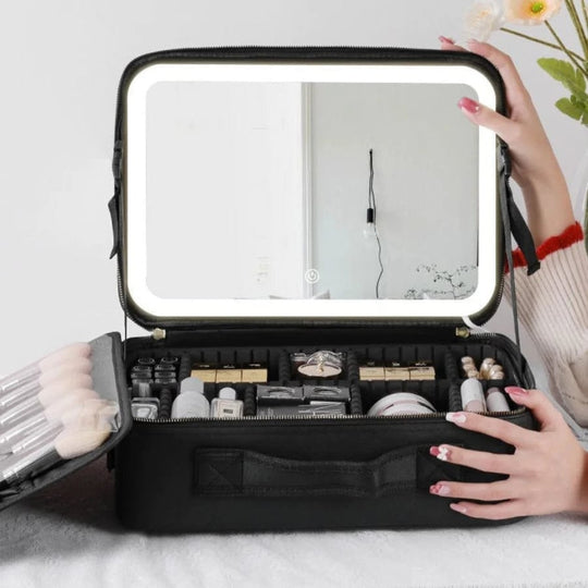 Make-up Organizer met LED Spiegel voor Vrouwen 3