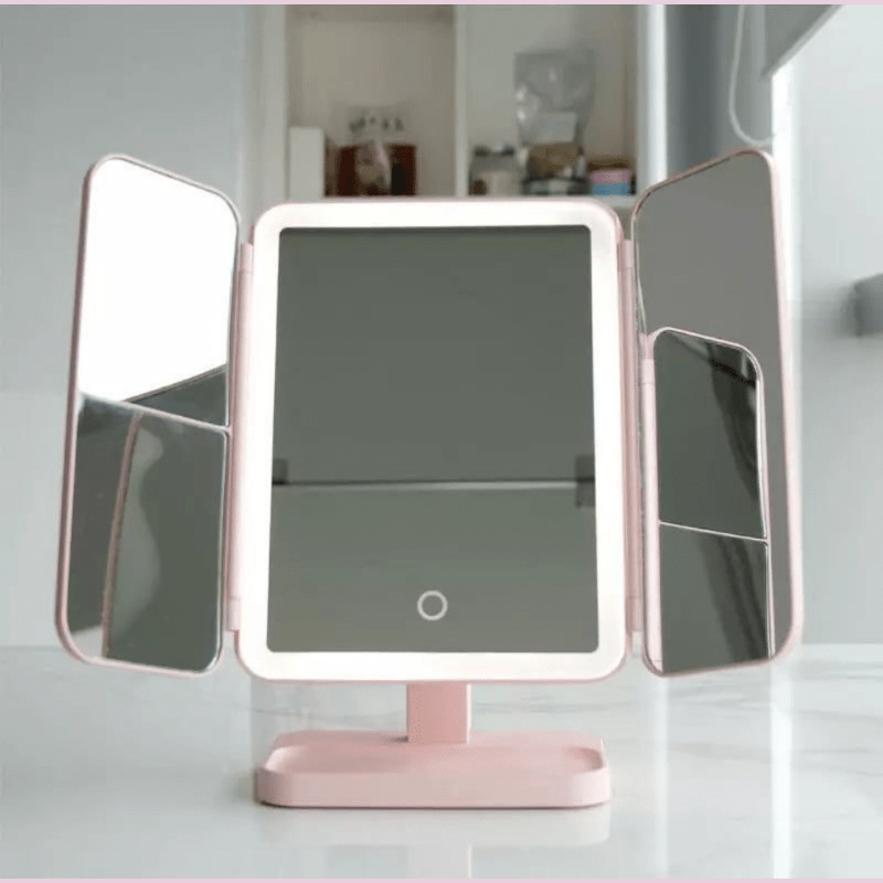 Make-up Spiegel met LED-verlichting en 3 Kleuren 1