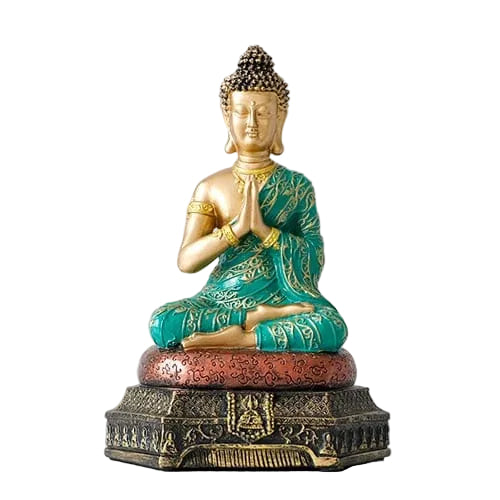 Meditating Buddha Statue Decorative Art 0