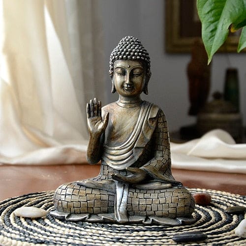 Meditating Buddha Statue Decorative Art 9