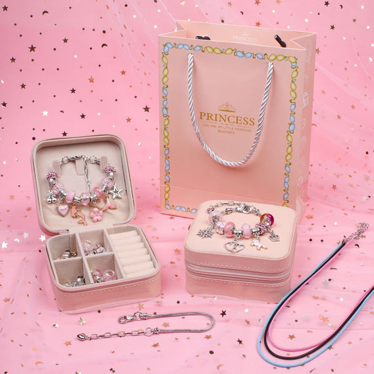 Meisjes DIY Sieraden Set met Bedels 4