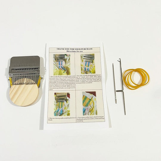 Mini Loom Machine voor Creatief Weven 7