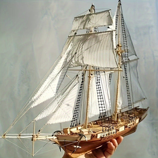 Modelbouw Schip Houten Zeilschip Gedetailleerd voor Botenliefhebbers 1