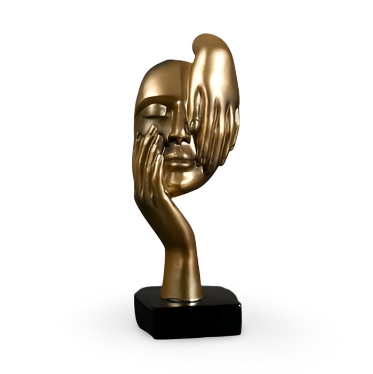 Moderne Abstracte Denker Sculptuur voor Thuis en Kantoor 11