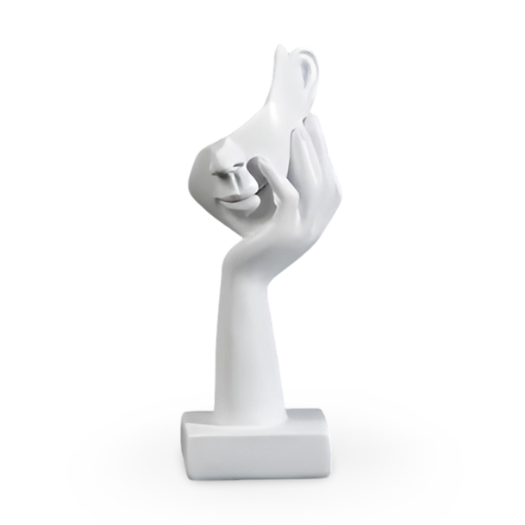 Moderne Abstracte Denker Sculptuur voor Thuis en Kantoor 13