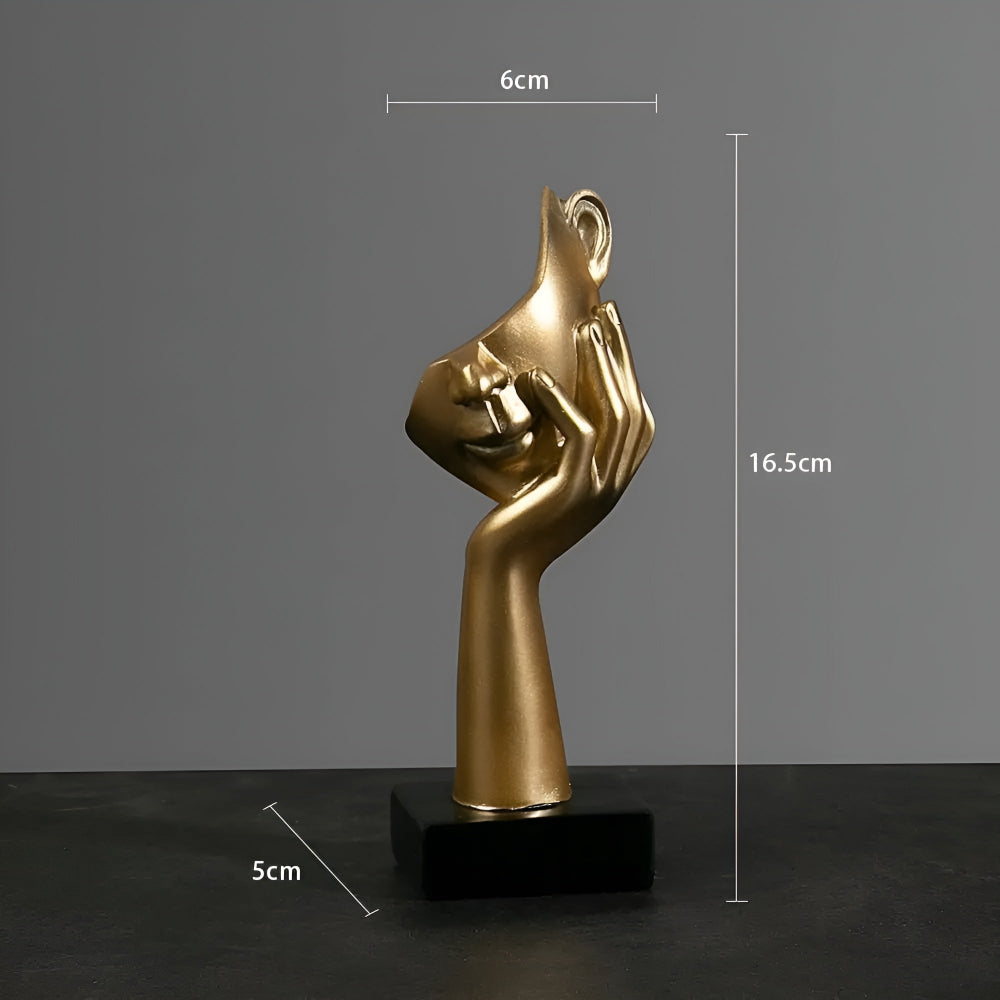 Moderne Abstracte Denker Sculptuur voor Thuis en Kantoor 8