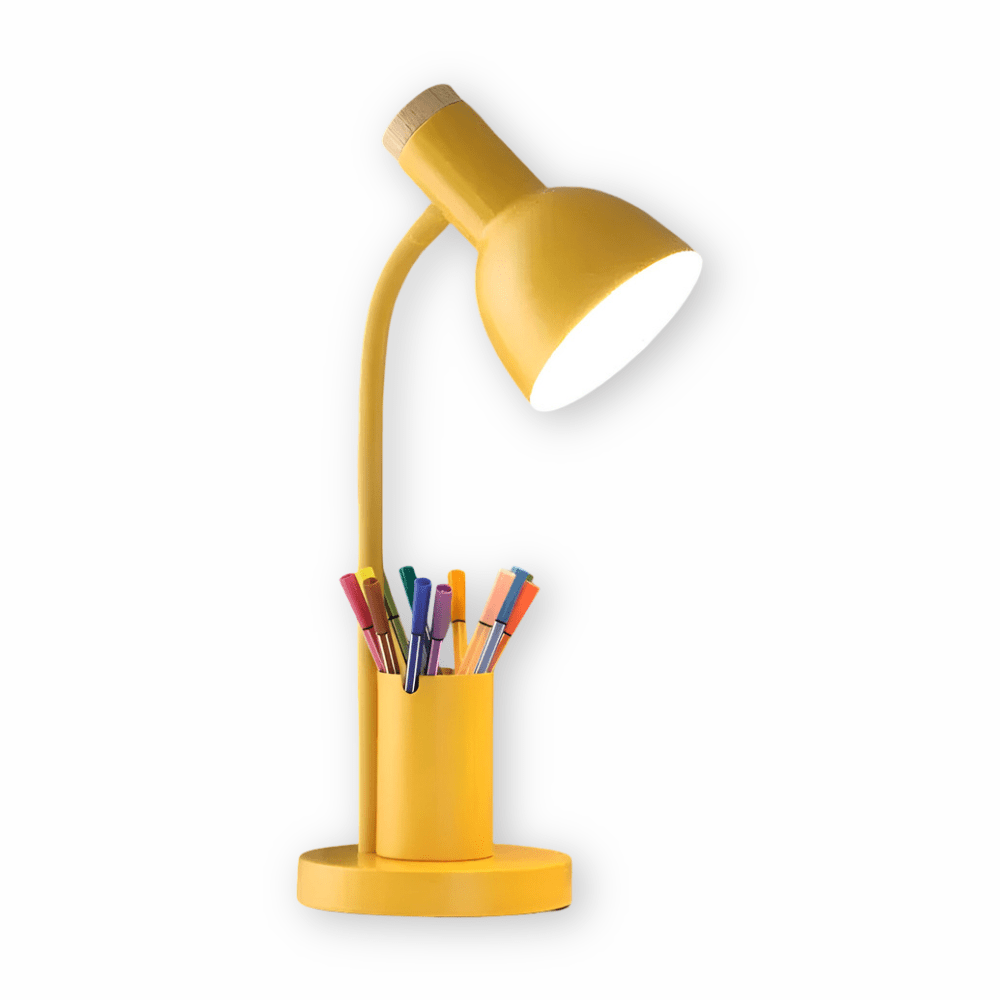 Moderne LED-bureaulamp met penhouder 10