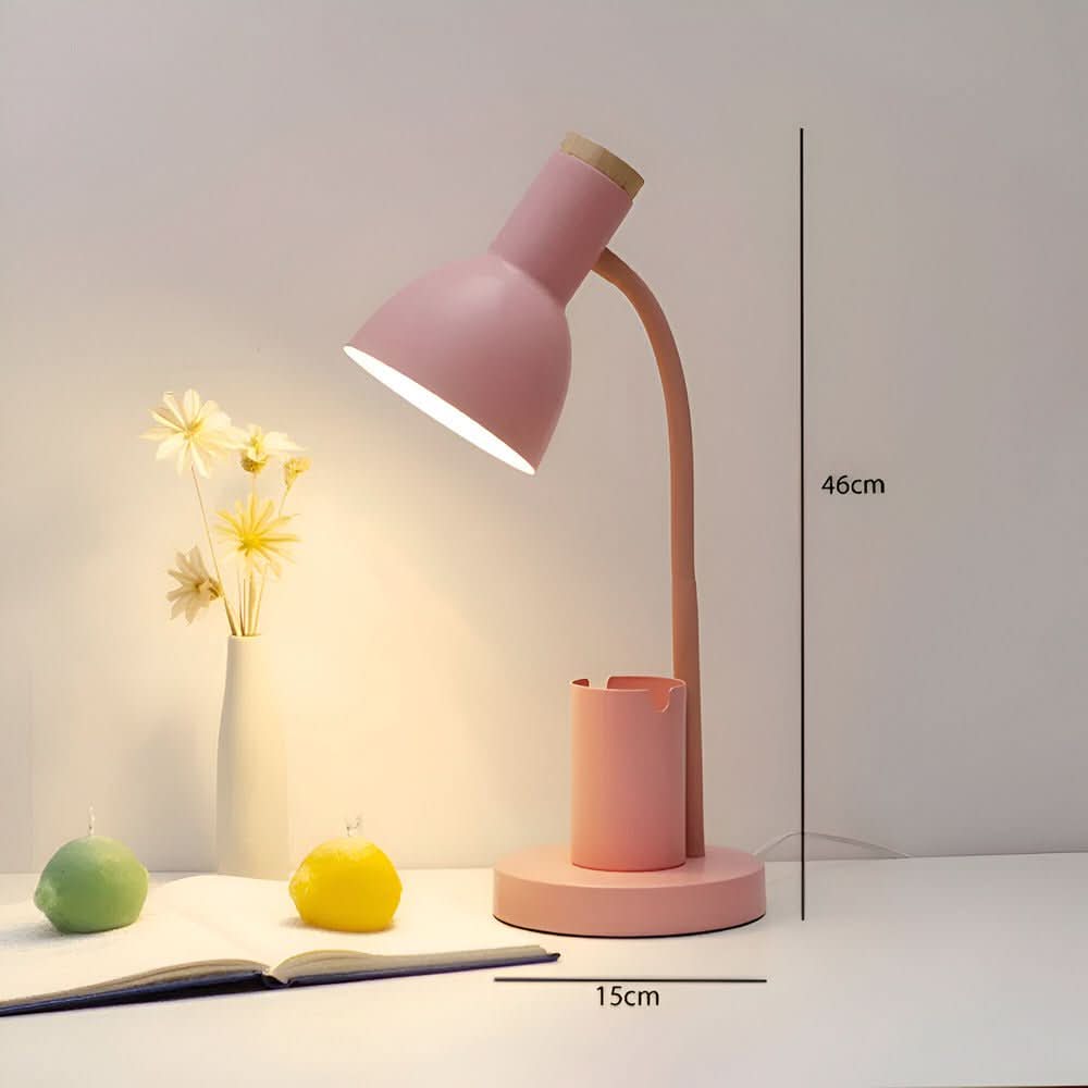 Moderne LED-bureaulamp met penhouder 8