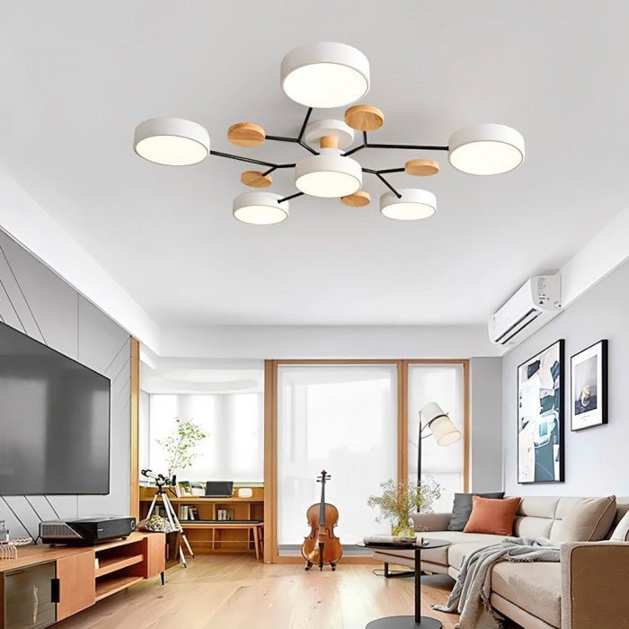 Moderne LED-plafondlamp Scandinavisch Design 1