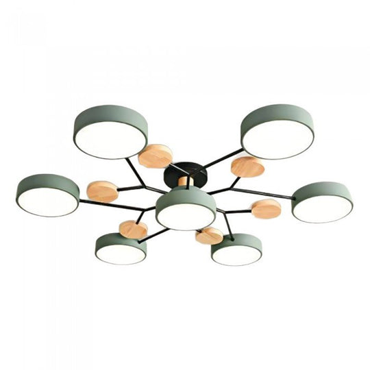 Moderne LED-plafondlamp Scandinavisch Design 12