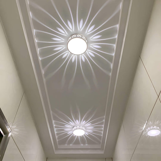 Moderne LED Plafondlamp voor Entree en Balkon 3