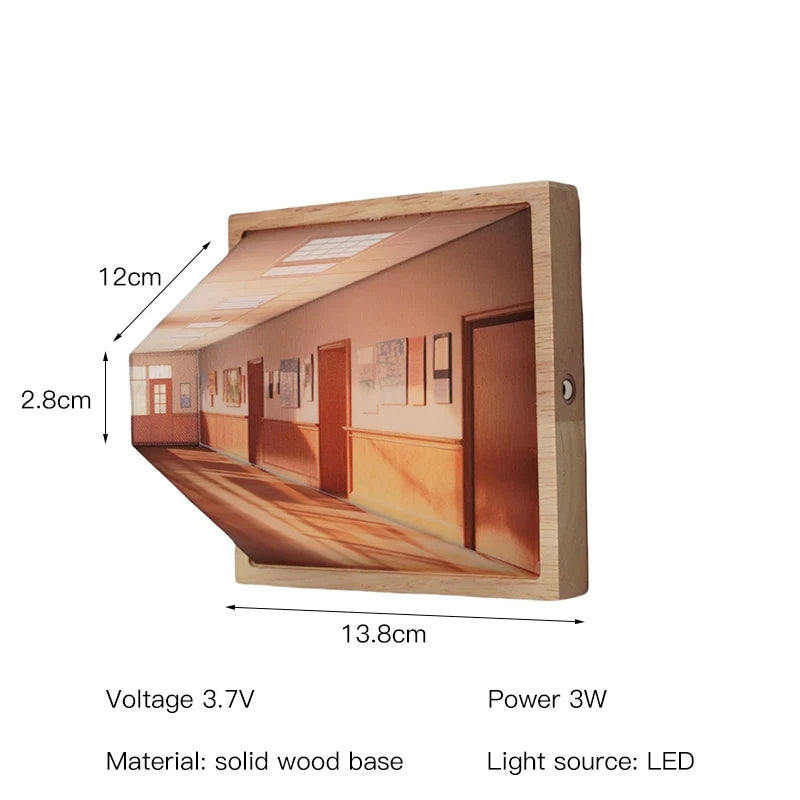 Moderne LED Verlichting Muurkunst Lamp voor Thuisdecoratie 9