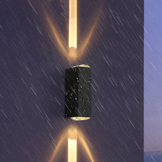 Moderne LED Wandlamp voor Buiten 9