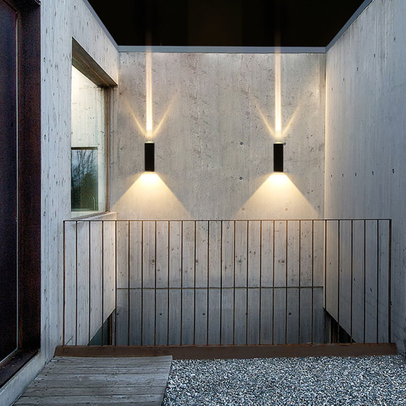 Moderne LED Wandlamp voor Buiten met Waterdichte Constructie 3
