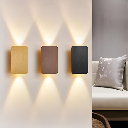 Moderne Mini Rechthoekige LED Wandlamp voor Binnen 1
