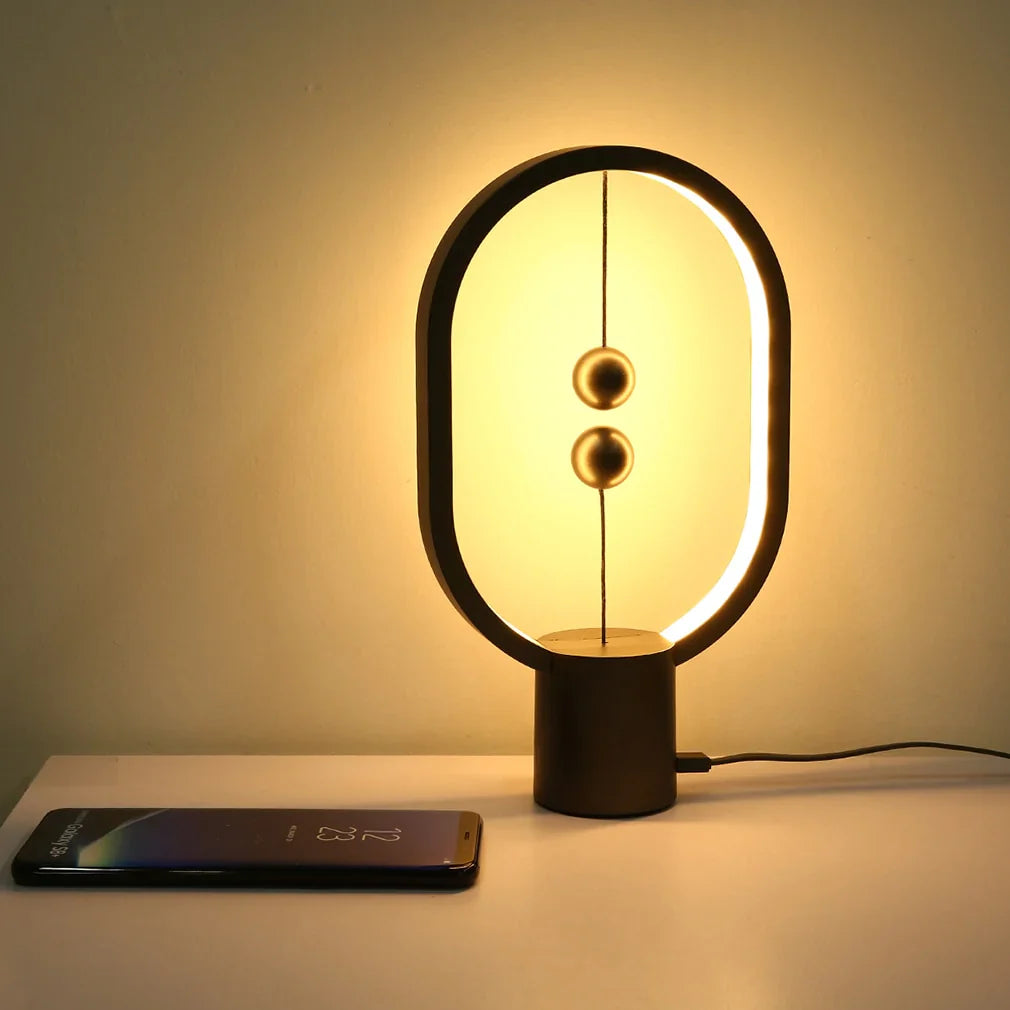 Moderne Nachtlamp Mini Balans voor Sfeervolle Verlichting in Slaapkamer 5