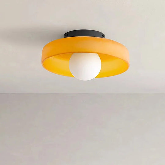 Moderne Ronde Plafondlamp AuraDisc 1