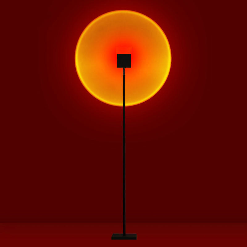 Moderne Vloerlamp met Kleurprojectie 0