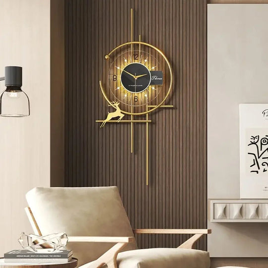Moderne Wandklok Artistiek Ontwerp 4