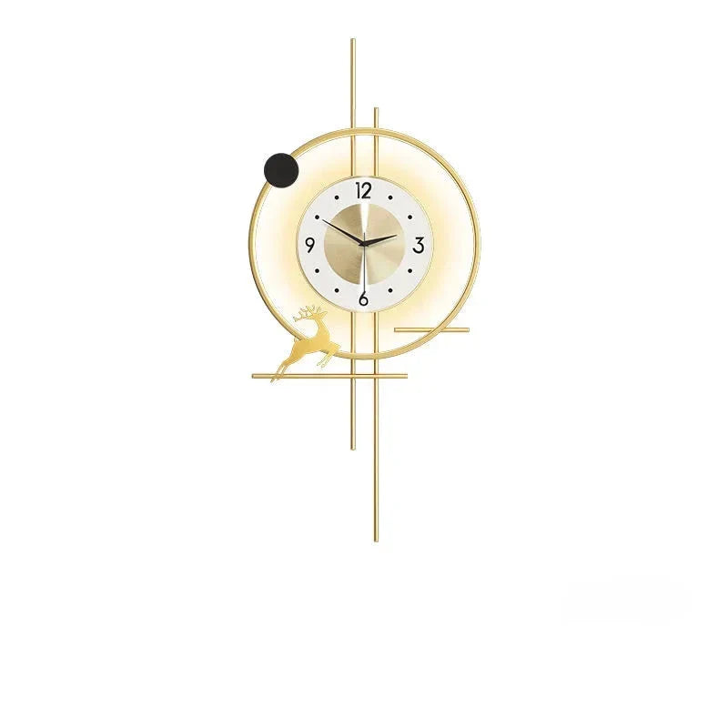Moderne Wandklok Artistiek Ontwerp 7