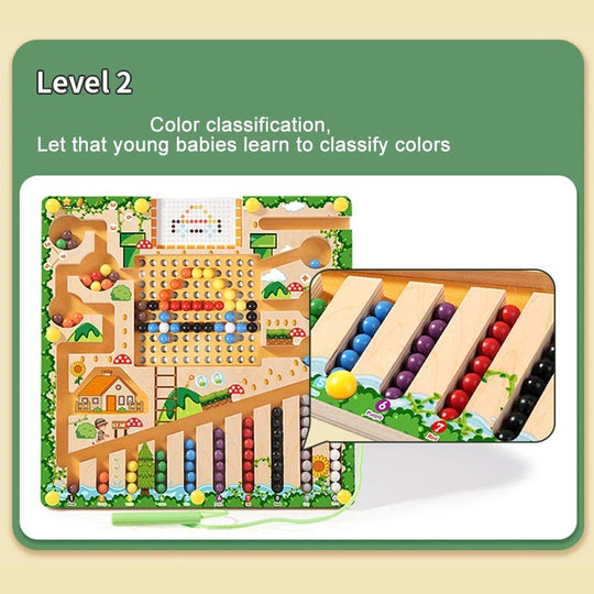 Montessori Magnetisch Doolhofspel voor Kinderen 4