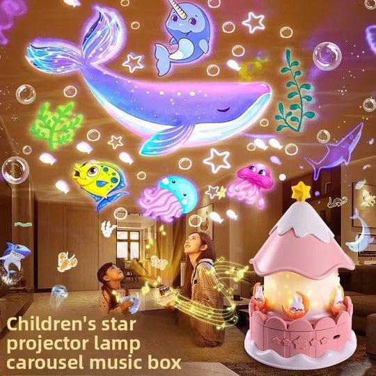 Muzikale Sterrenprojector met 12 Thema's 8