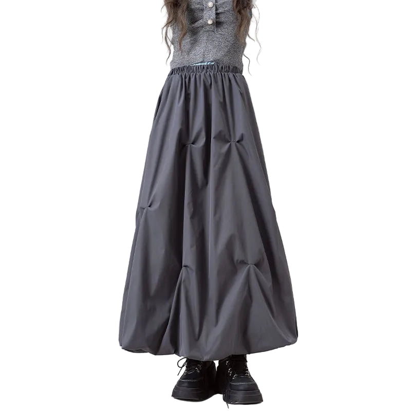 Dames Asymmetrische Winterrok met Zakken