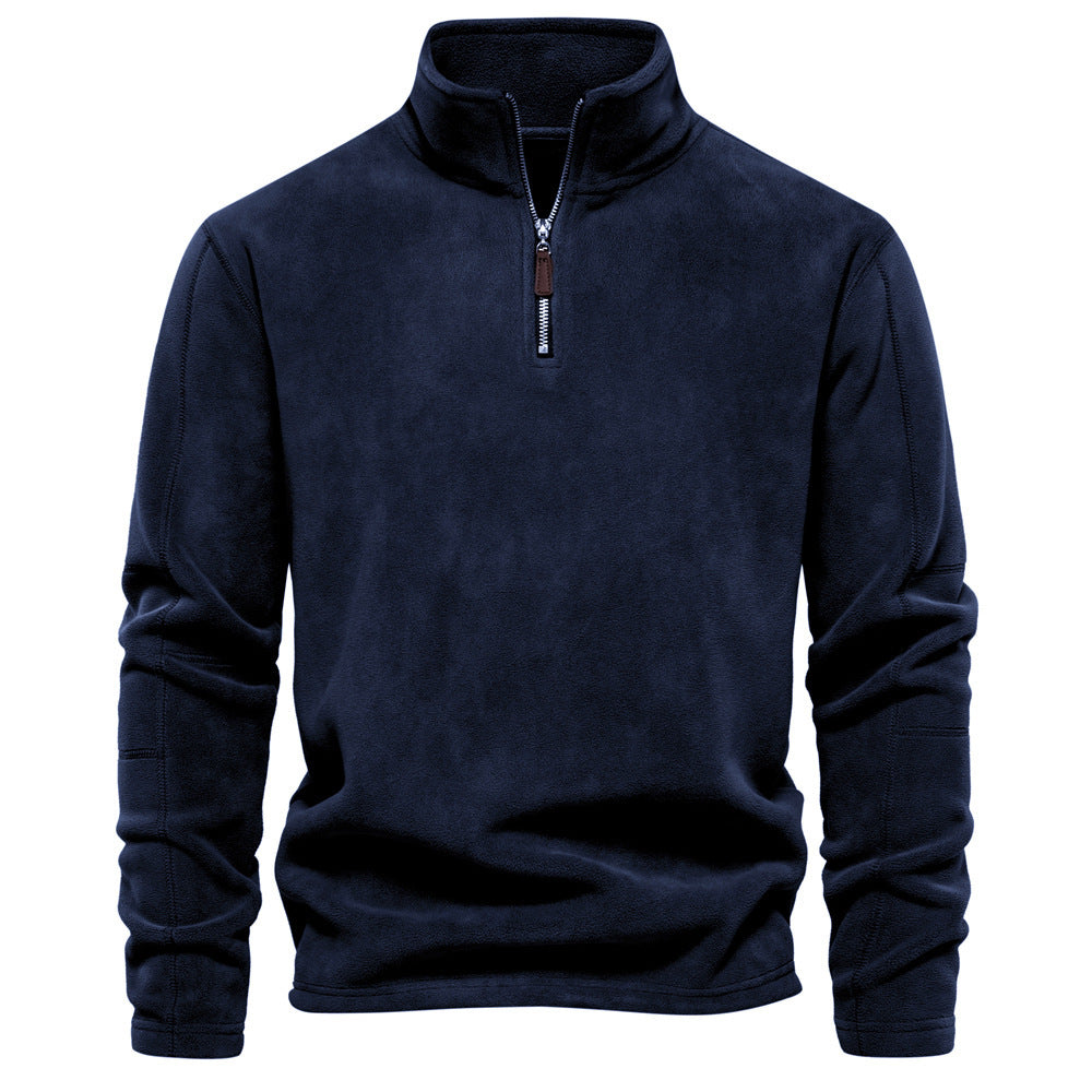 Heren Fleece Pullover Casual Winterjack