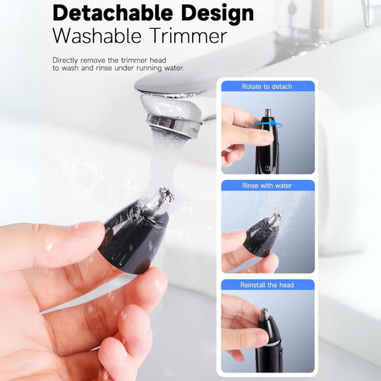 Oplaadbare Neus- en Oortrimmer voor Mannen en Vrouwen Draagbaar 2