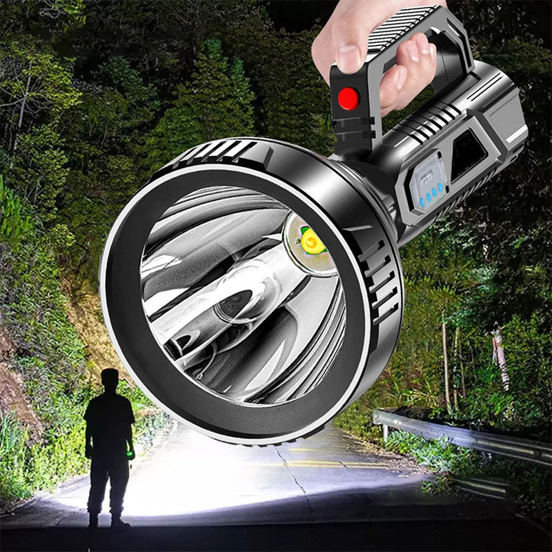 Oplaadbare Zaklamp LED met Multifunctionele Verlichting voor Buitenactiviteiten 0