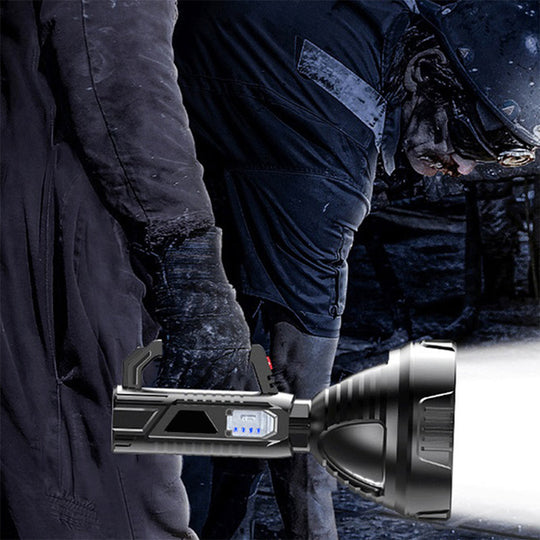Oplaadbare Zaklamp LED met Multifunctionele Verlichting voor Buitenactiviteiten 3