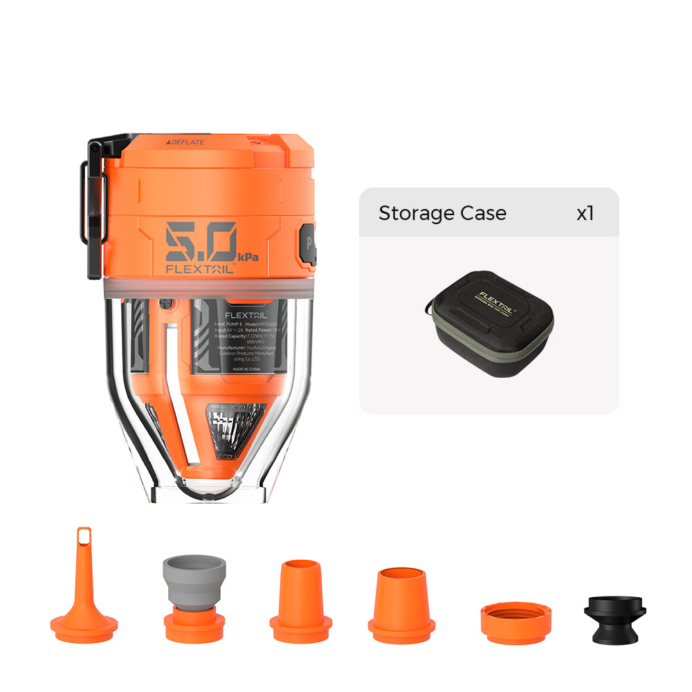 Outdoor Pomp Met Verlichting Compact Ontwerp 2-in-1 Voor Kamperen En Wandelen 14