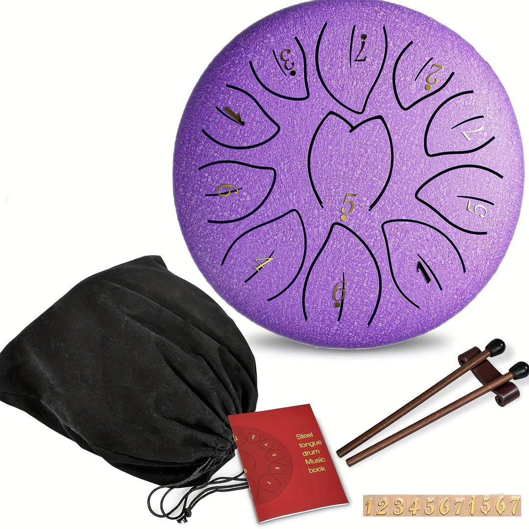 Outdoor Tuin Regentrommel 11-Toons Stalen Tongdrum 3