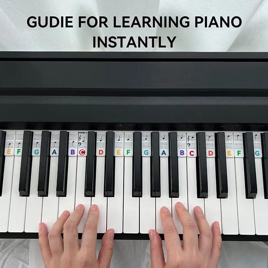 Piano Toetsenbord Nootlabels Verwijderbaar voor Beginners 6