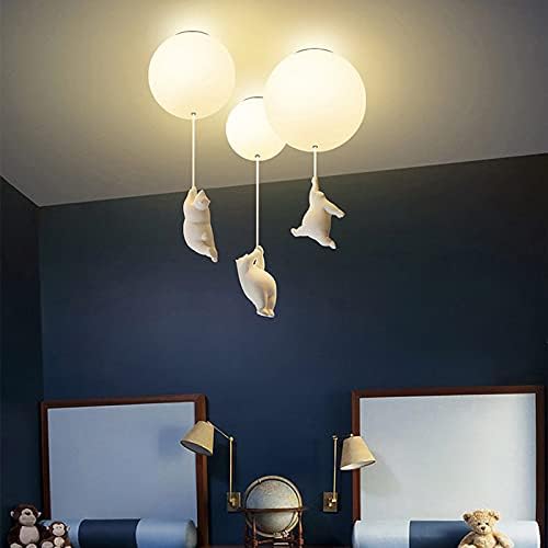 Plafondlamp Beer met Ballon voor Kinderen - Speelse Plafonniere voor Slaapkamer 5