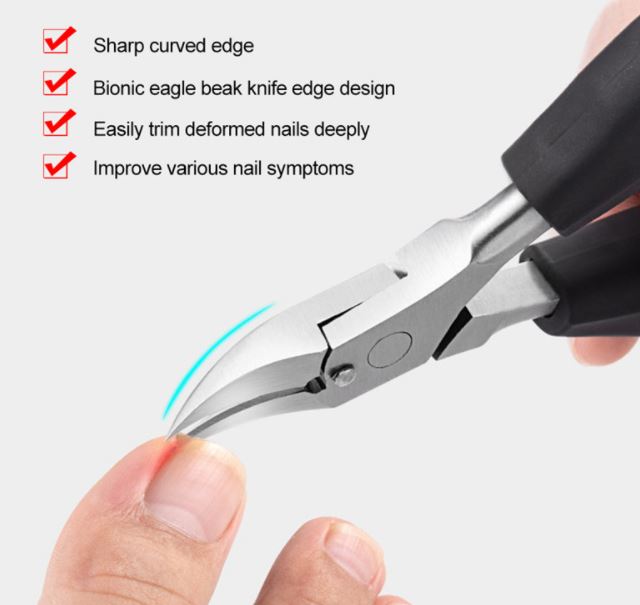 Professionele Nagelknipper voor Teennagels Ergonomisch Ontwerp 1