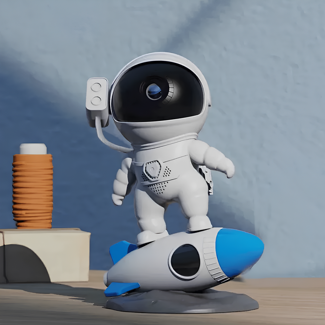Projectorlamp voor Astronauten met Bluetooth Audio 4