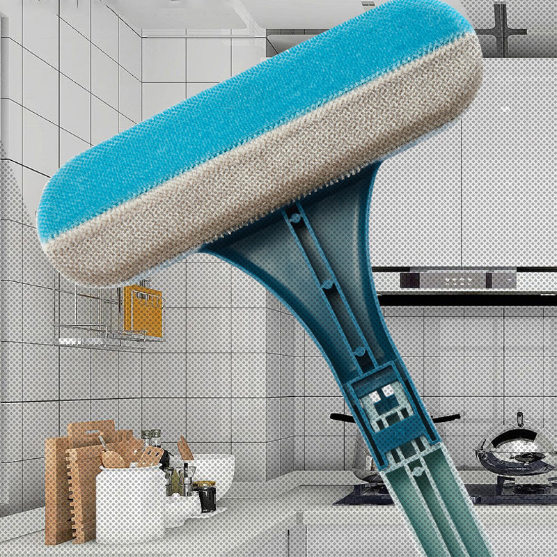 Reinigingshulpmiddel voor ramen met dubbele kop 8