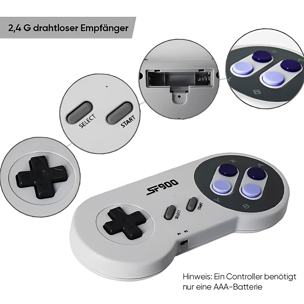 Retro Gameconsole voor Kinderen met 926 Spellen 2