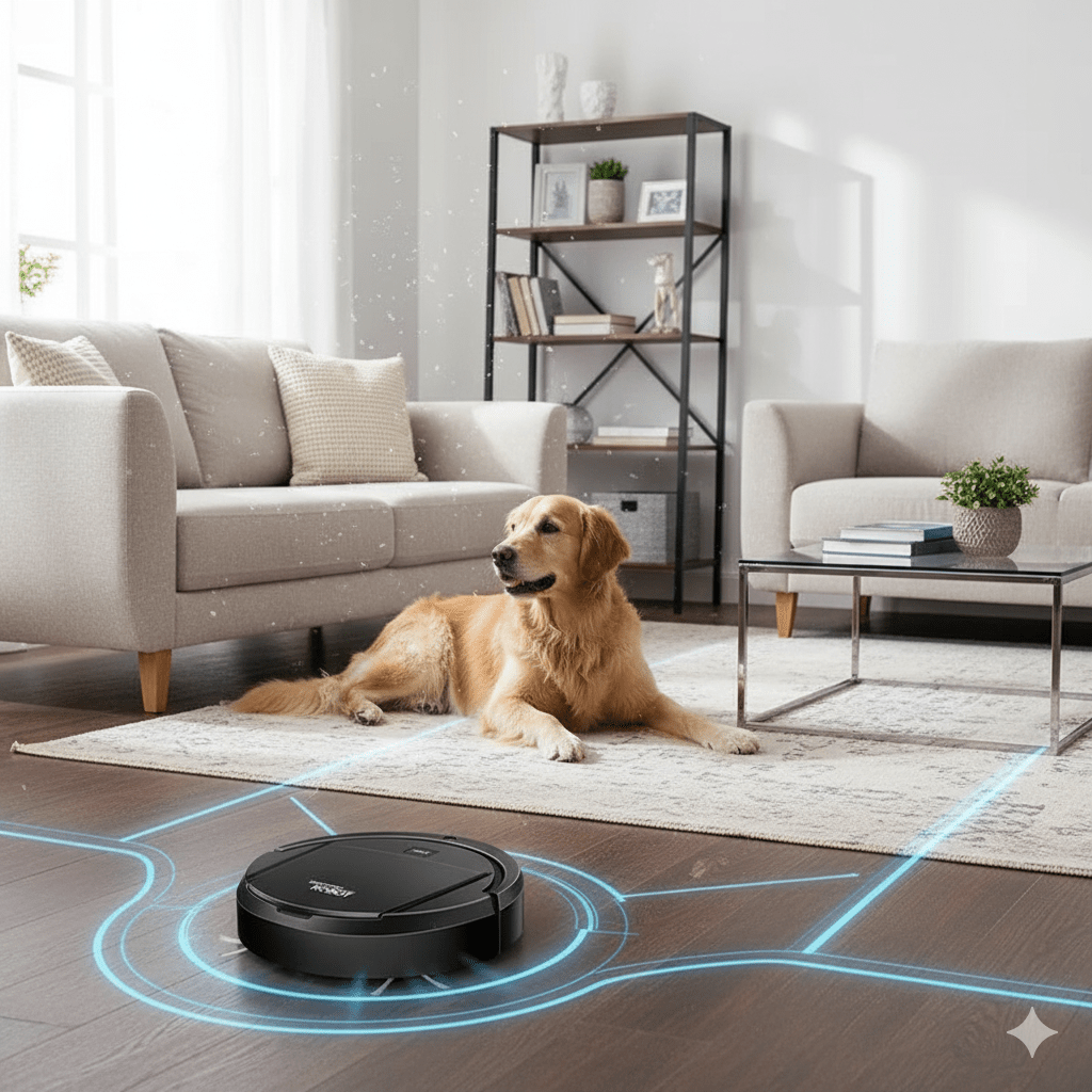 Robotstofzuiger met Intelligente Navigatie en HEPA-Filtratie 1