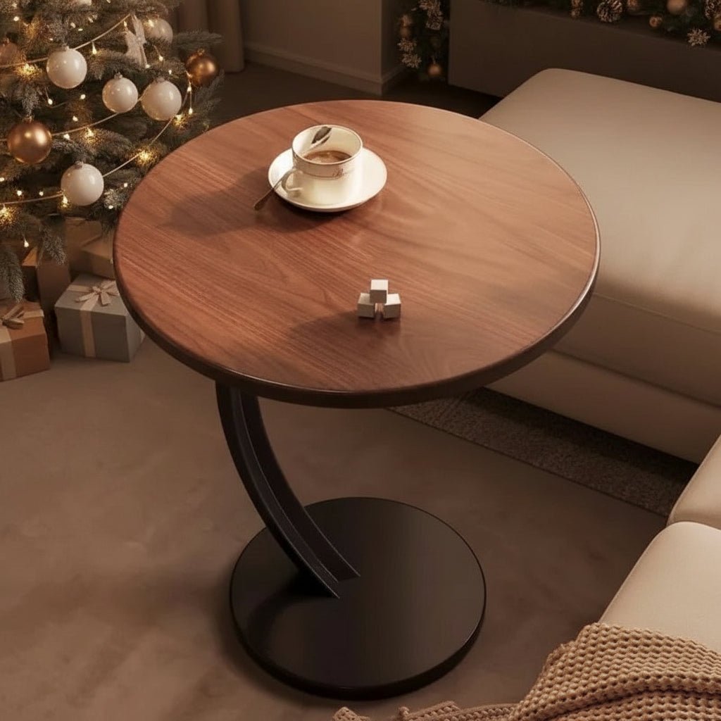 Ronde Bijzettafel Compact Voor Kleine Ruimtes 5