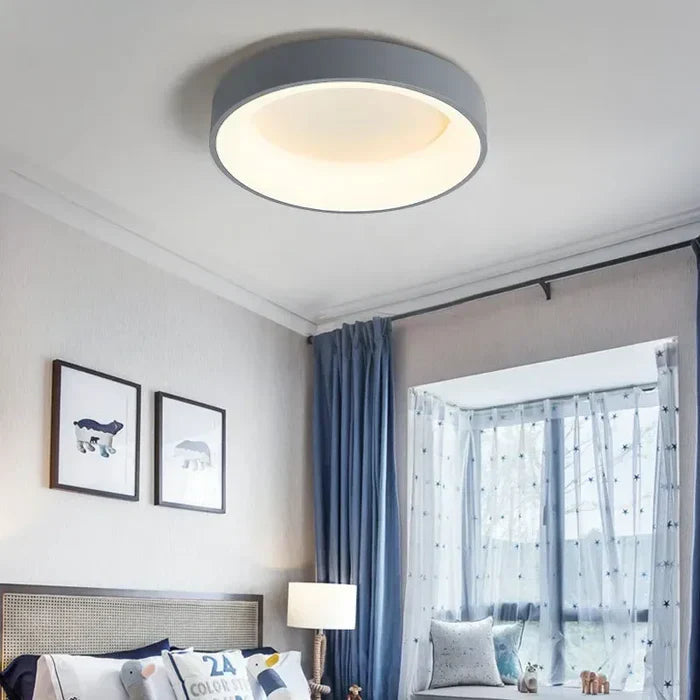 Ronde LED-Plafondlamp Scandinavisch Design 1