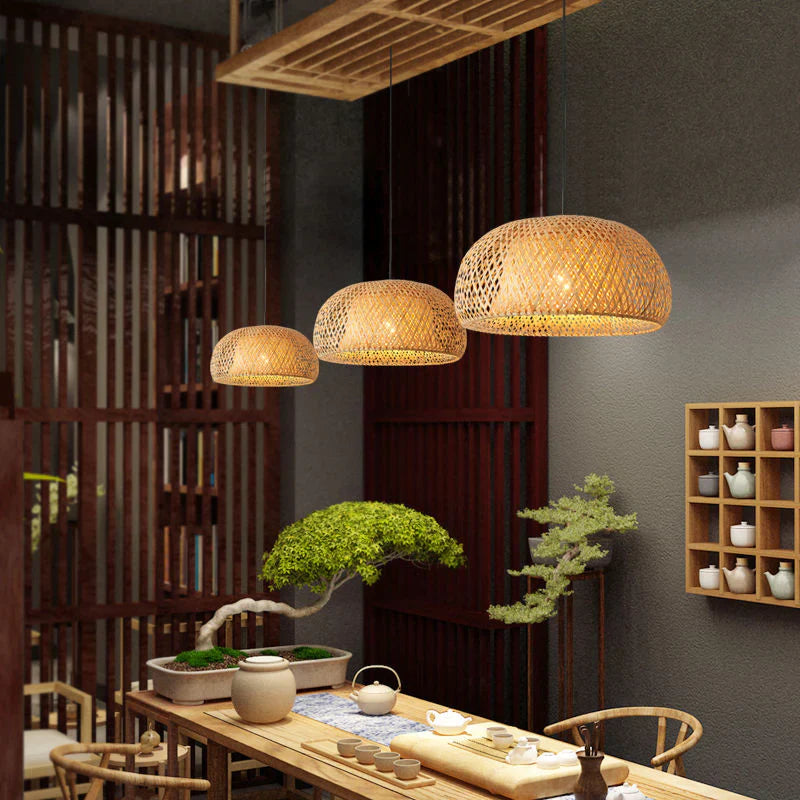 Rotan Hanglamp Voor Woonkamer en Slaapkamer Met Unieke Natuurlijke Charme 3