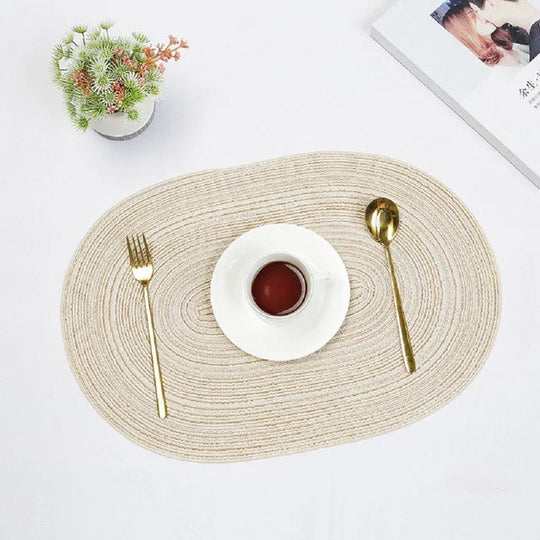 Rustieke Boho Placemat Set voor Eettafel 6
