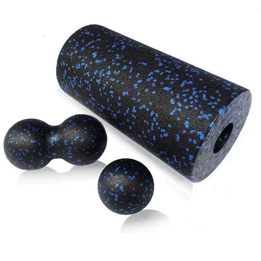 Set van Foamrollers en Massageballen voor Spierherstel 0