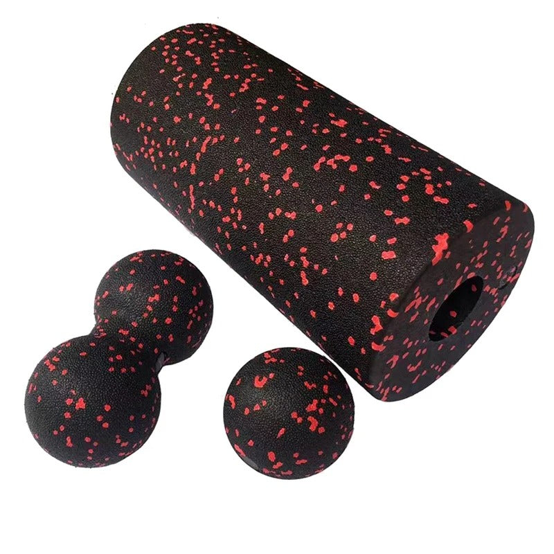 Set van Foamrollers en Massageballen voor Spierherstel 2