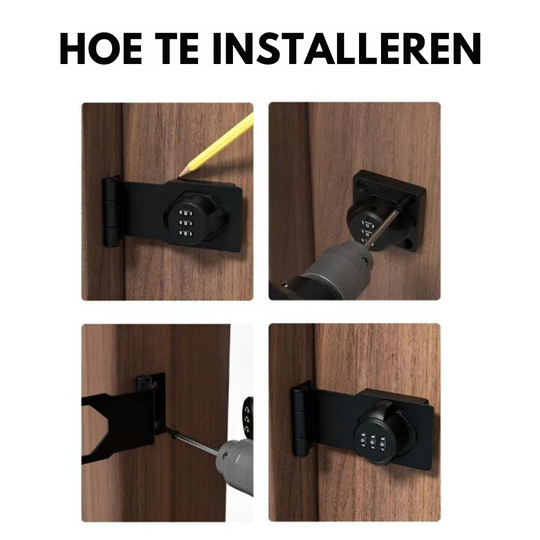 Sleutelloos Combinatieslot SecureCode 5