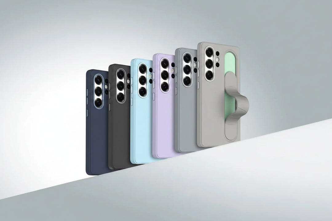 Smartphone Hoes met Grip voor Samsung S25 S24 S23 Ultra Slank Ontwerp 1