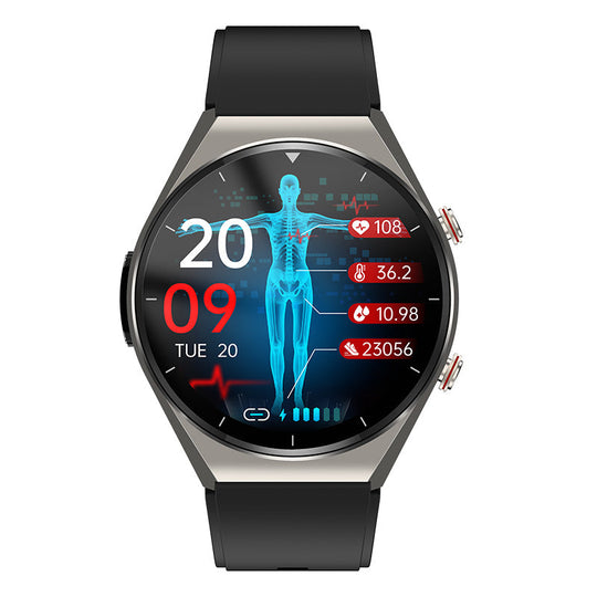 Smartwatch voor Gezondheidsmonitoring met ECG en Hartslagmeter 2