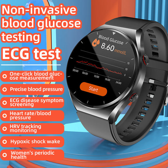 Smartwatch voor Gezondheidsmonitoring met ECG en Hartslagmeter 4